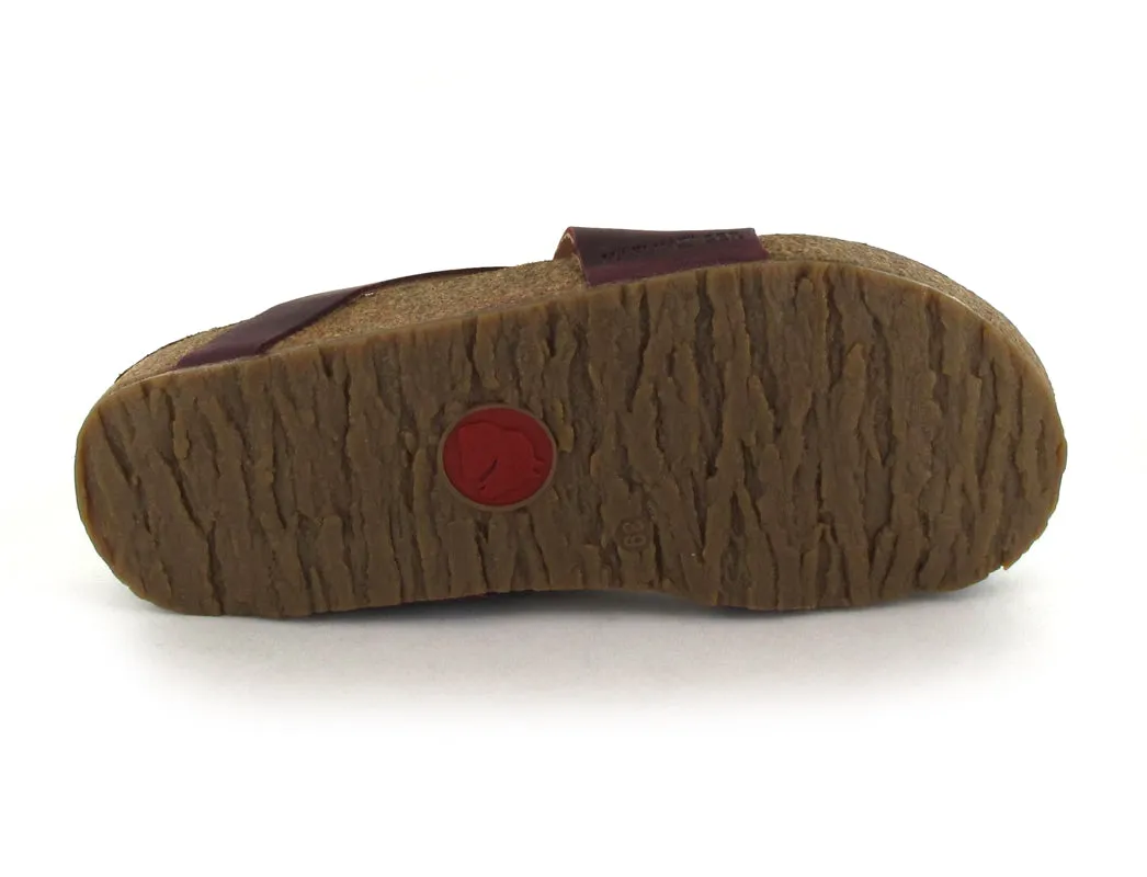 HAFLINGER Toe Strap Leather Mules Bio Jack