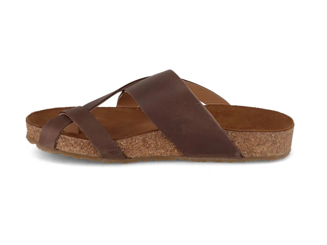 HAFLINGER Toe Strap Leather Mules Bio Jack