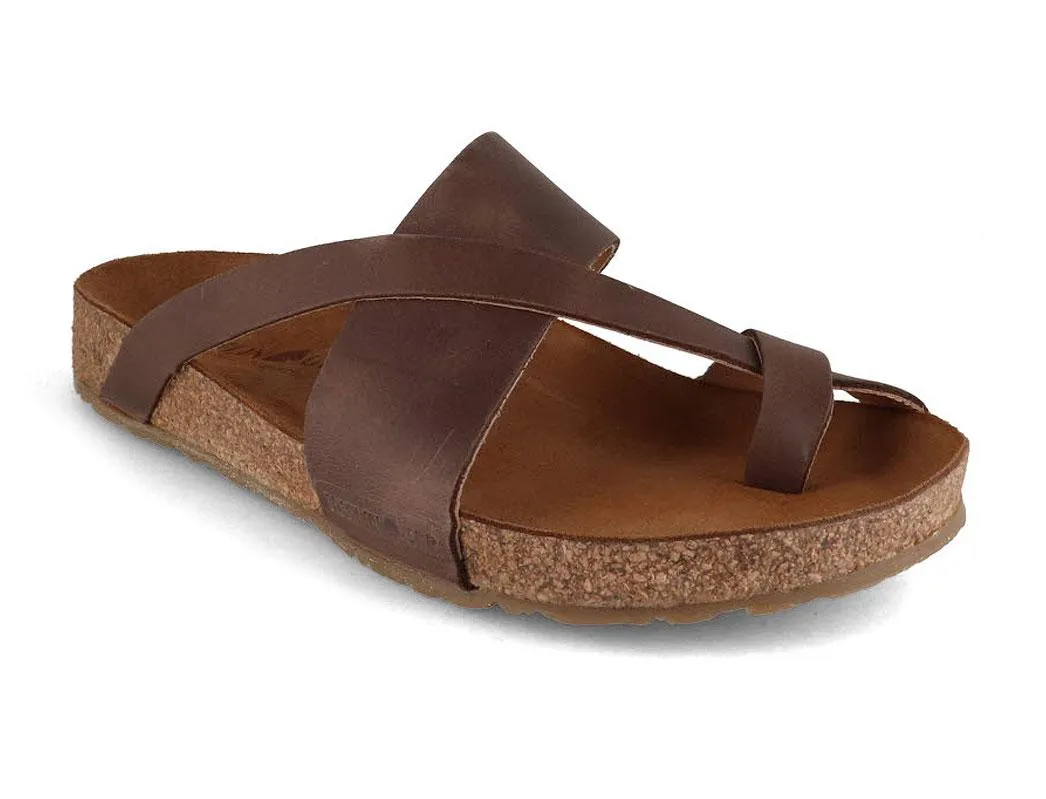 HAFLINGER Toe Strap Leather Mules Bio Jack