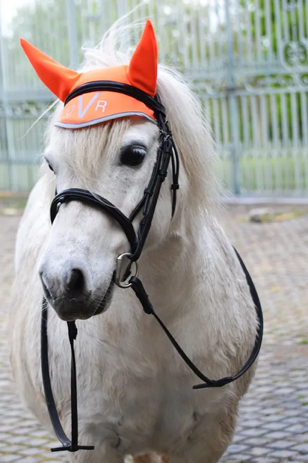 Hi Vis Fly Veil - Fire Orange