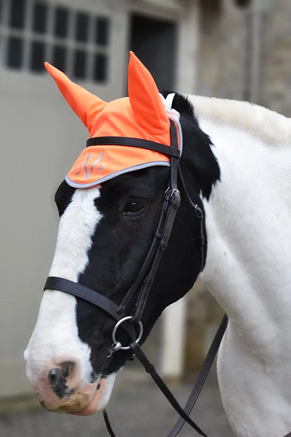 Hi Vis Fly Veil - Fire Orange