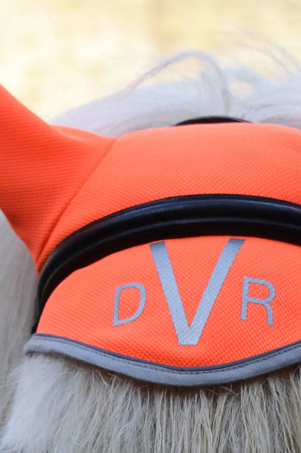 Hi Vis Fly Veil - Fire Orange