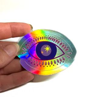 Holographic Eye Sticker