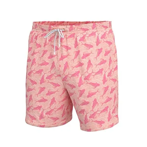 Huk Men's Volley Rooster Wake 5.5 Inch Short