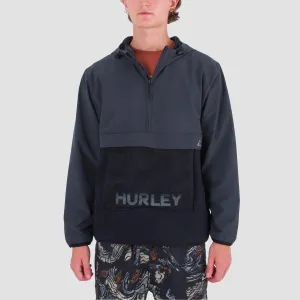 Hurley Phantom  Packable Anorak Jacket Dark Stone Grey