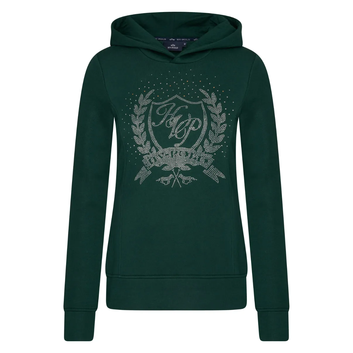 HV Polo Plvett ivy green hoody- 1 XSmall left