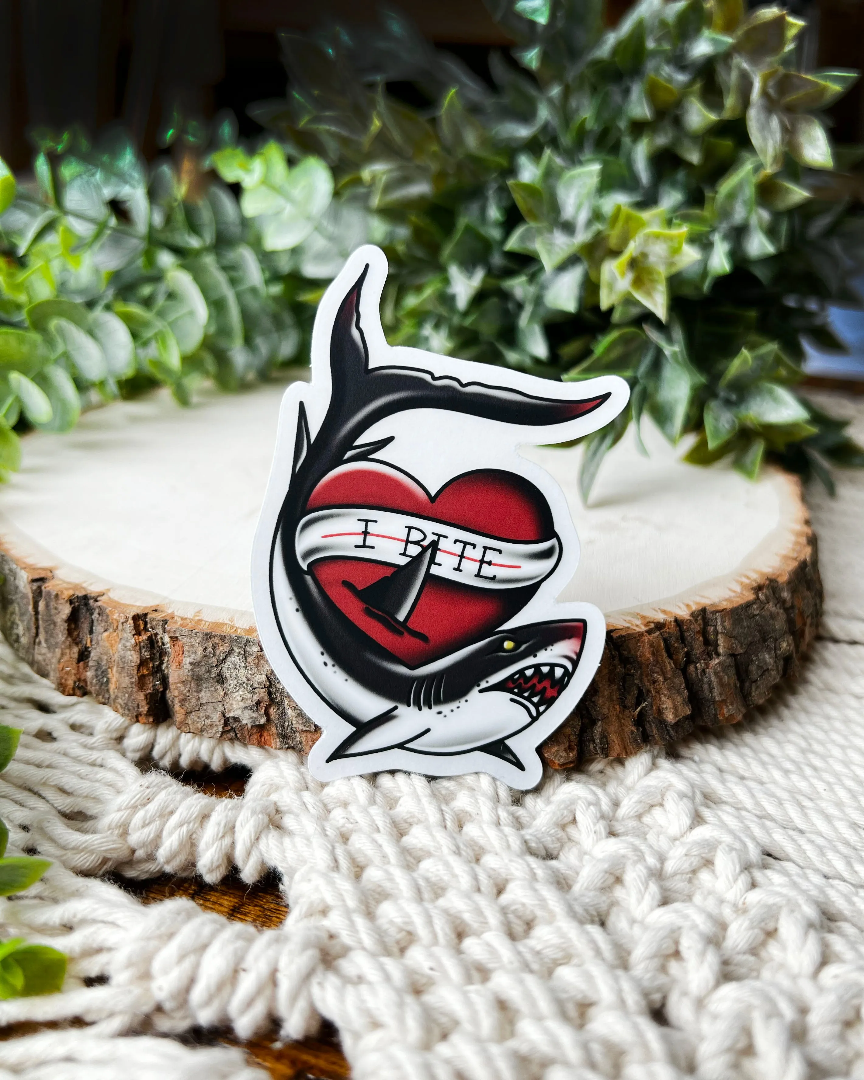 I Bite Sticker