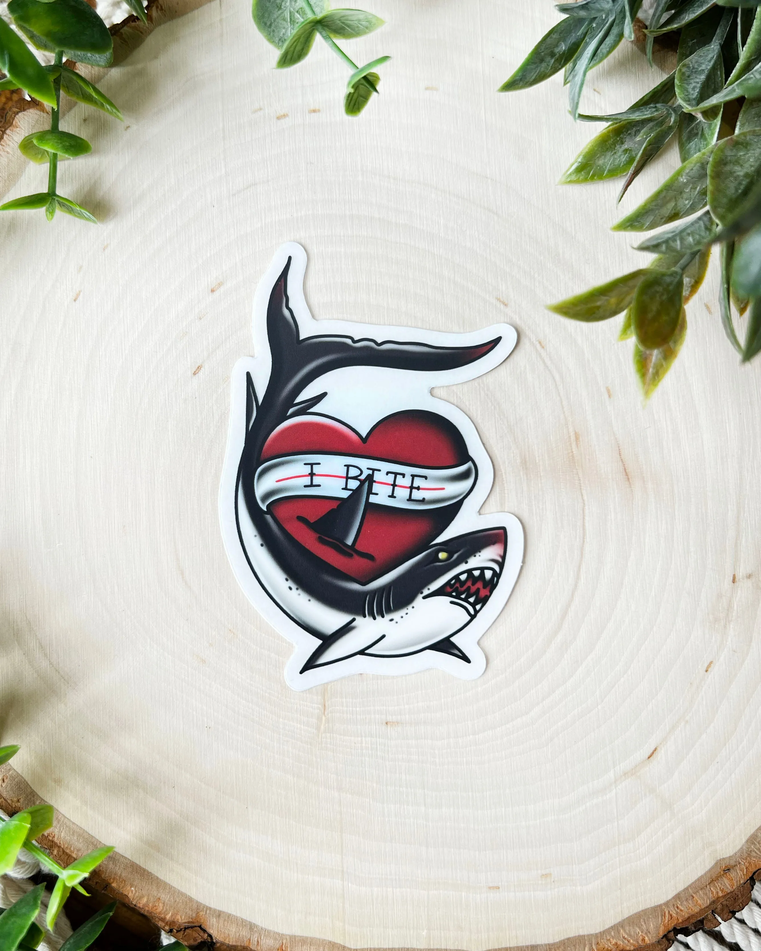 I Bite Sticker