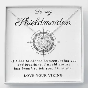 If I had to choose-Love Knot Necklace for Shieldmaiden, From Viking