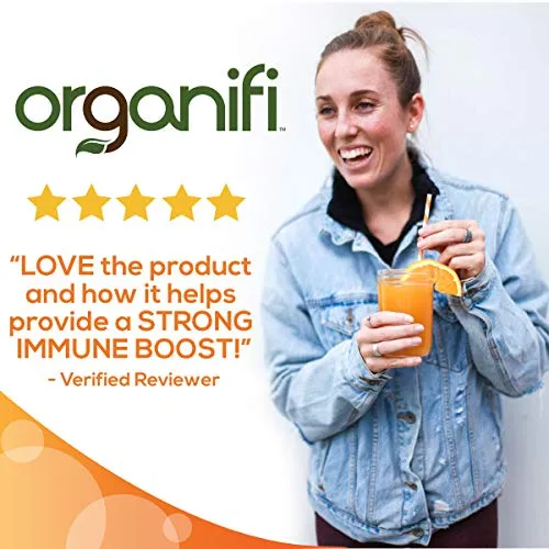 Inmunidad – Inmunidad orgánica superalimentaria – 14 paquetes de una sola porción – Alivio del frío y la gripe – Células nutritivas y alimentarias – Apoyo natural del sistema inmunológico – Vitamina C, D y zinc