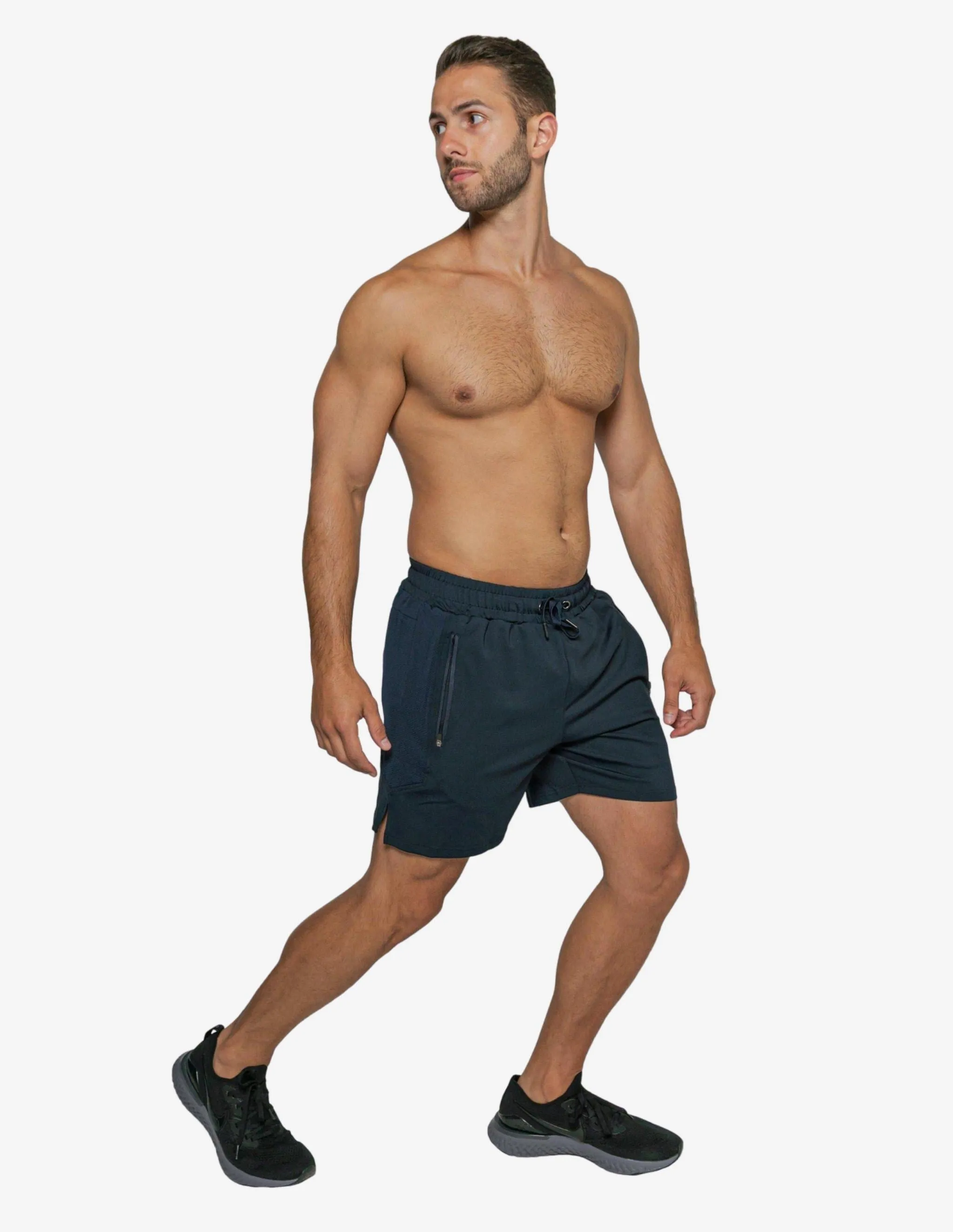 Intricate Shorts - Navy