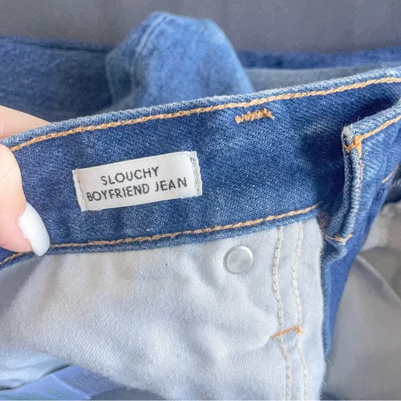 J. Crew Slouchy boyfriend jean Barn wash
