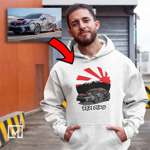 Japanese Cars | Custom Print Unisex | Hoodie