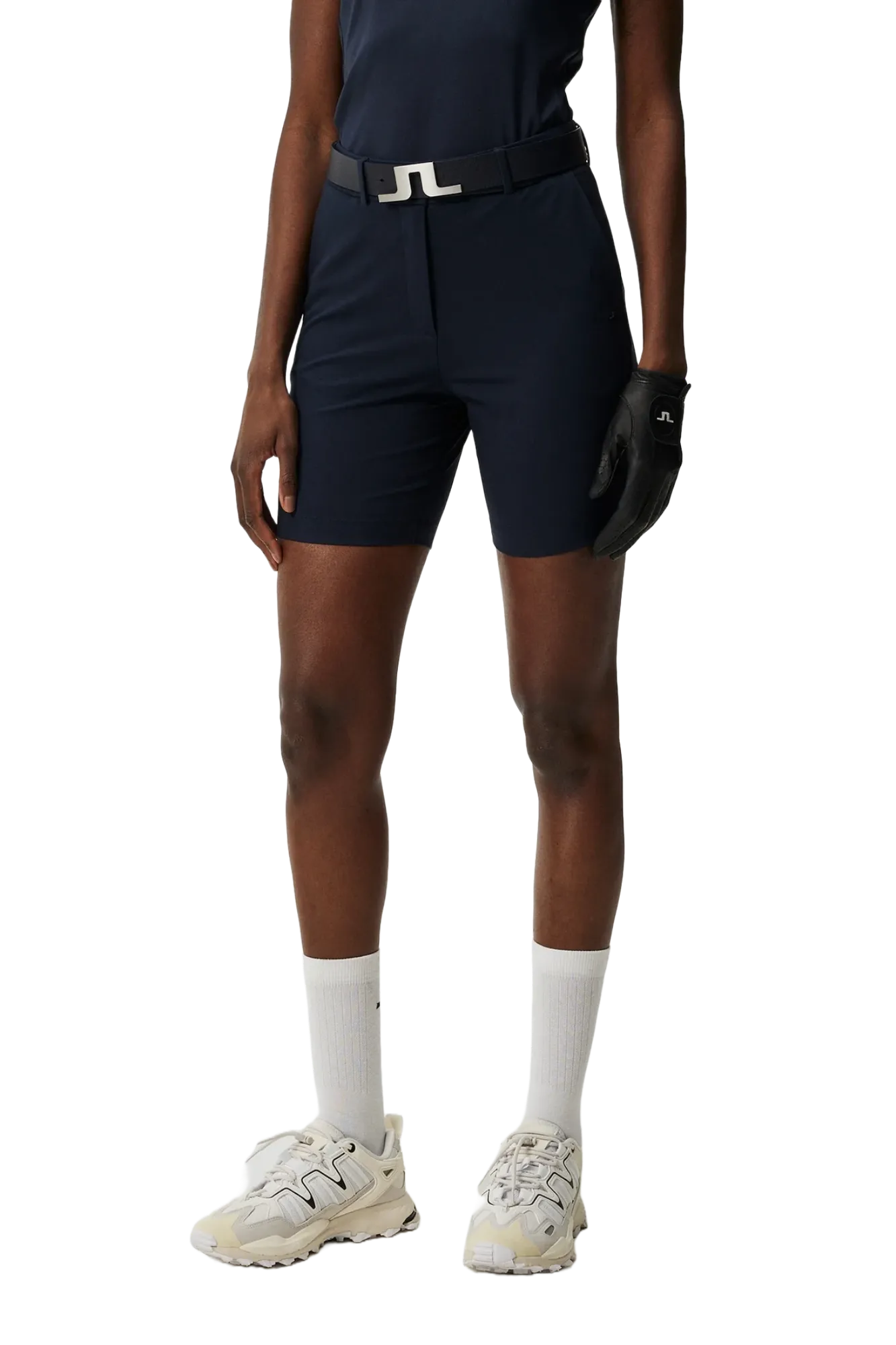 J.LINDEBERG WOMENS GWEN LONG GOLF SHORTS