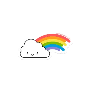 Kawaii Rainbow Vinyl Sticker