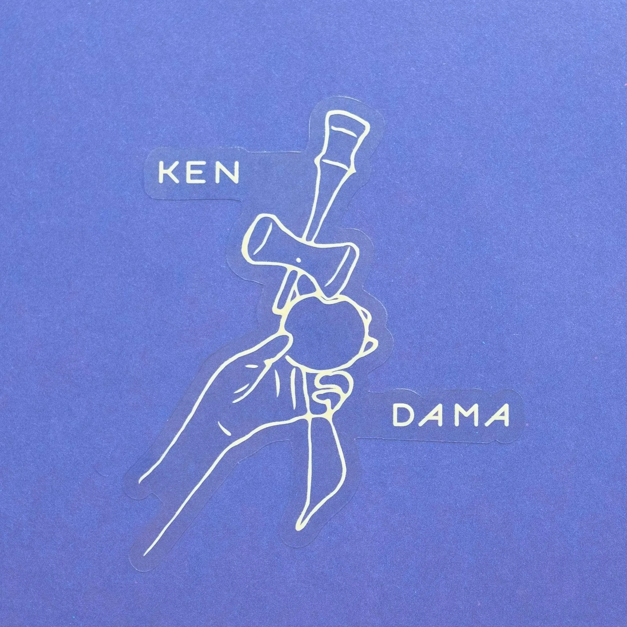 Kendama Trick Clear Sticker