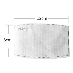 Kutehealth Designed Printed Washable Mouth Cover with 3Pcs 5 Layers Filters -LONDON EYE