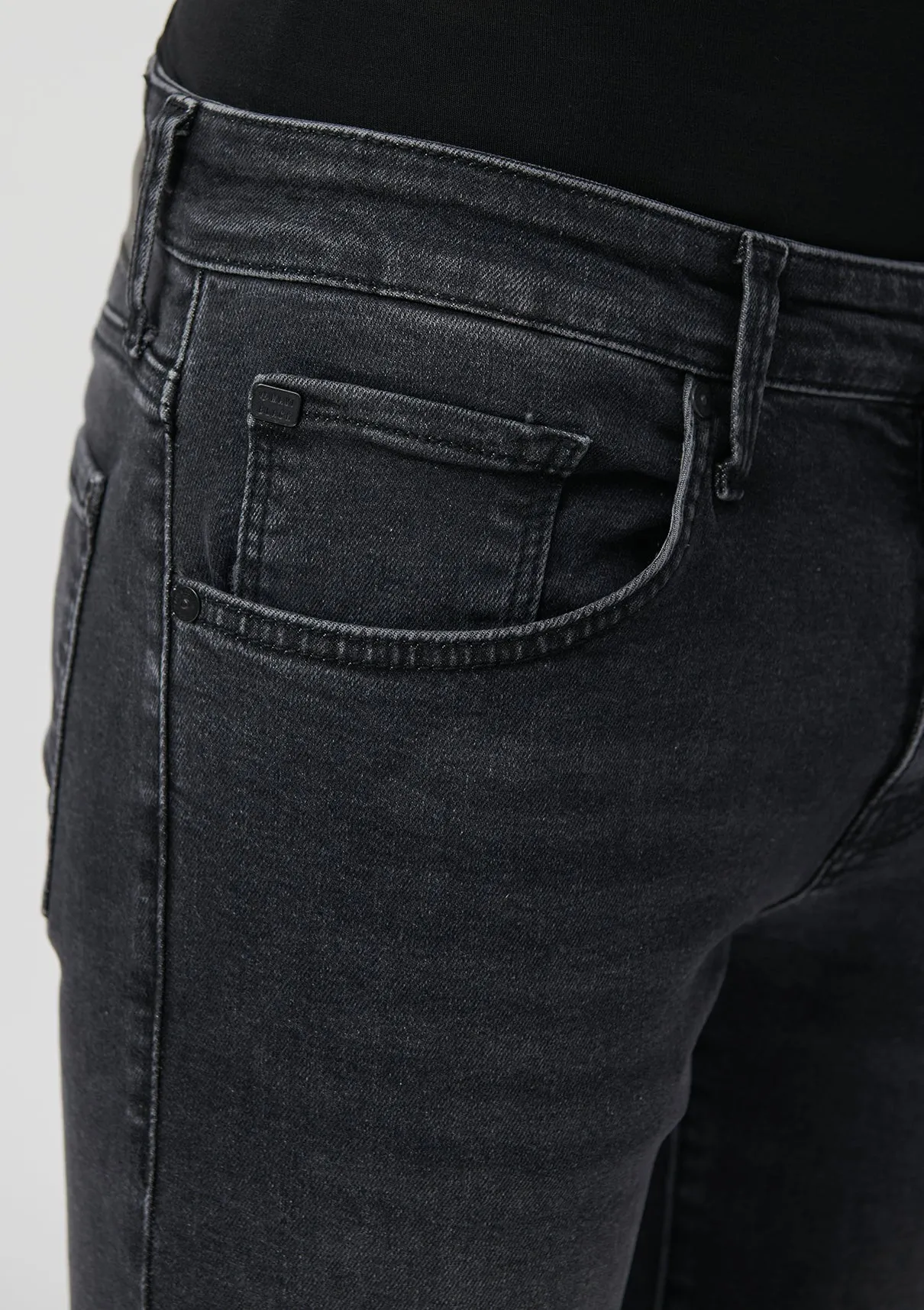 Kvnç Smoke 90s Urban Black Jean Pants