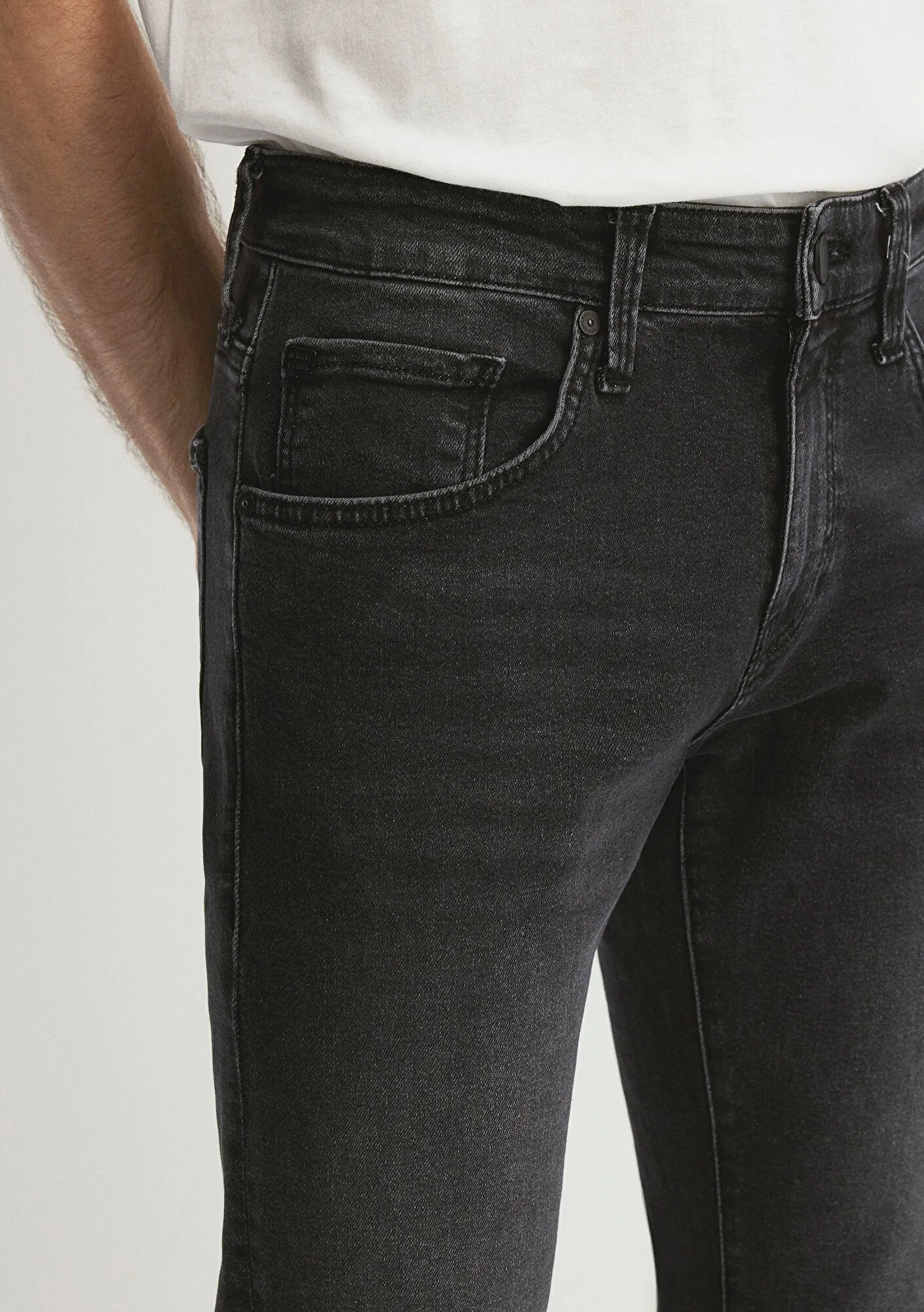 Kvnç Smoke 90s Urban Black Jean Pants