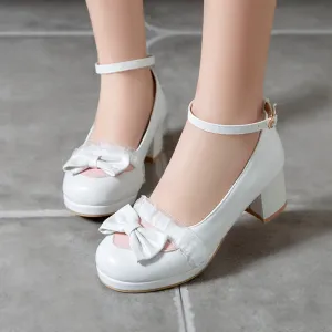 Lace Bow Shoes
