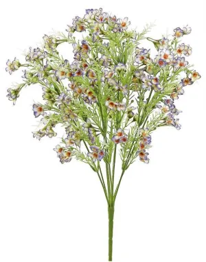 Lavender Waxflower Filler Bush - 19 in