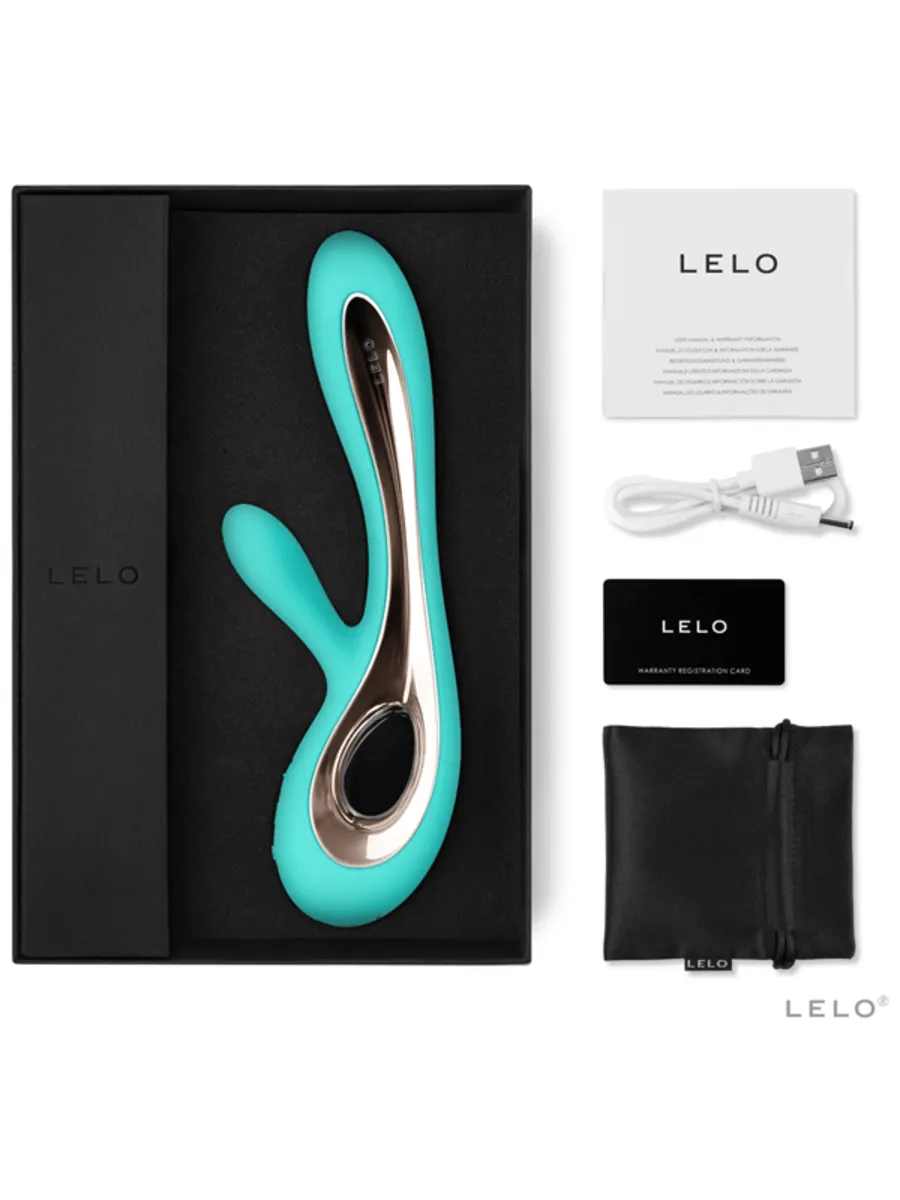 LELO Gift Pack - Soraya 2 Rabbit Vibrator & Cleaning Spray