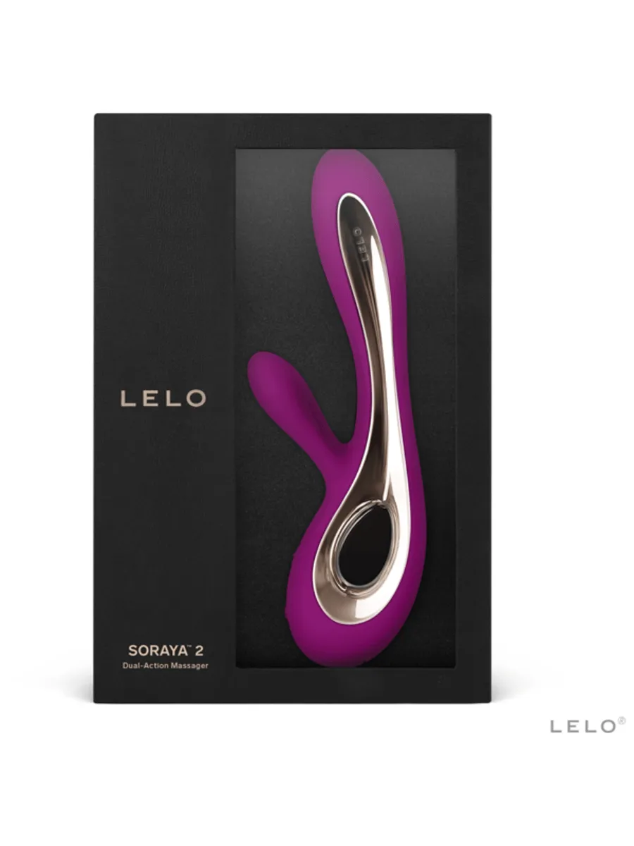 LELO Gift Pack - Soraya 2 Rabbit Vibrator & Cleaning Spray