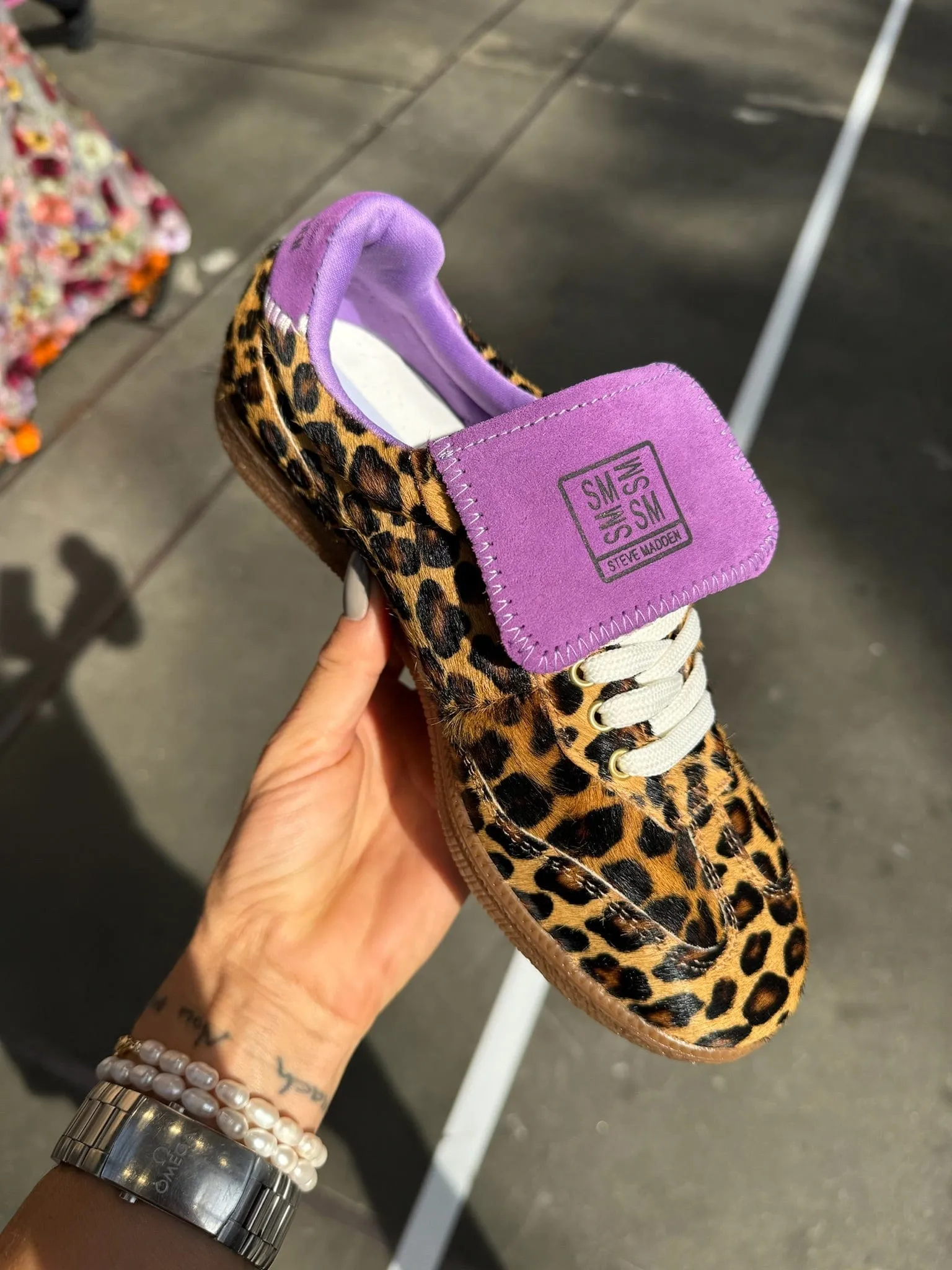 Leo sneaks - Leo/Purple - Ethora-L - Steve madden