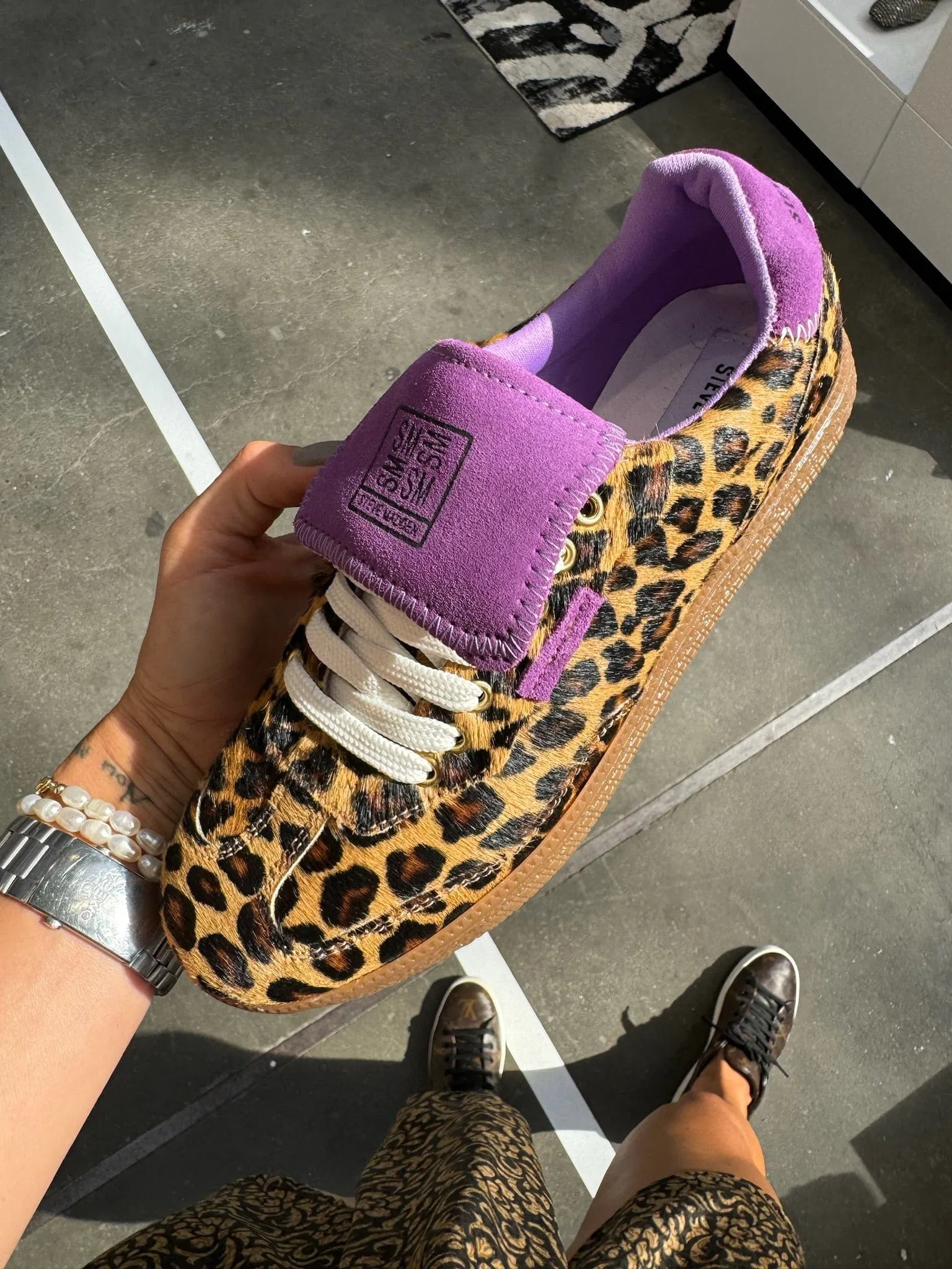 Leo sneaks - Leo/Purple - Ethora-L - Steve madden