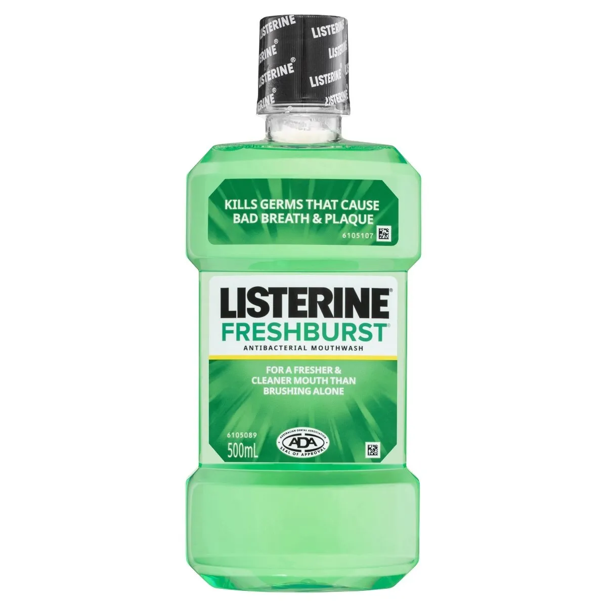 Listerine FreshBurst Antibacterial Mouthwash 500mL