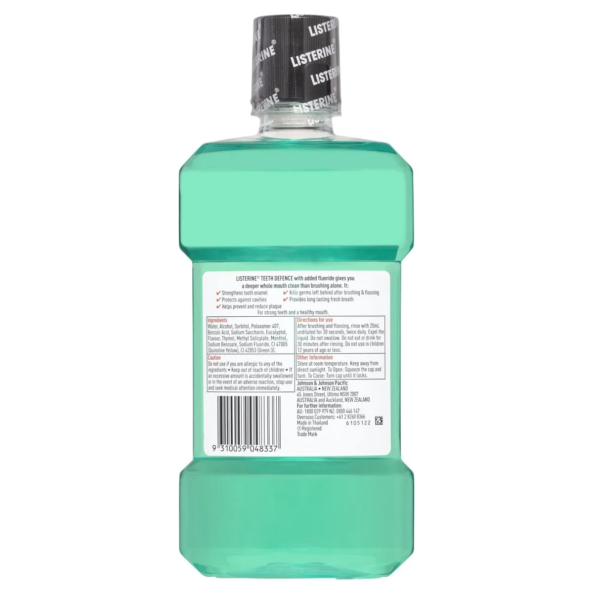Listerine Teeth Defence Mouthwash 1L