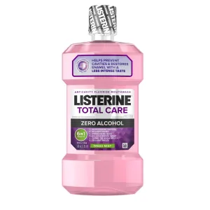Listerine Total Care Zero Anticavity Mouthwash, Fresh Mint, 500 mL