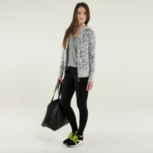 Lululemon - After Asana Hoodie - Not So Petite Fleur Silver Spoon