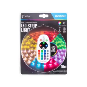 Lytworx 10m RGB And White LED Strip Light