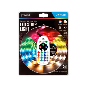Lytworx 5m RGB And White LED Strip Light