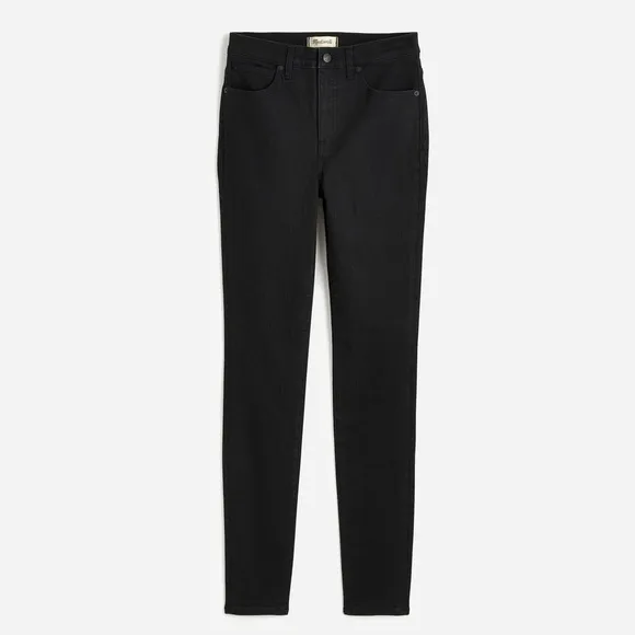 Madewell 10” High Riser Skinny Skinny Jeans Black