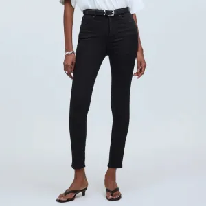Madewell 10” High Riser Skinny Skinny Jeans Black