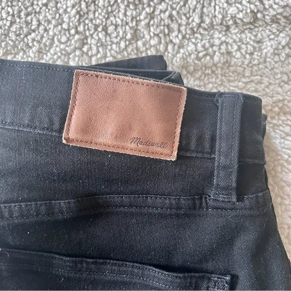 Madewell 10” High Riser Skinny Skinny Jeans Black