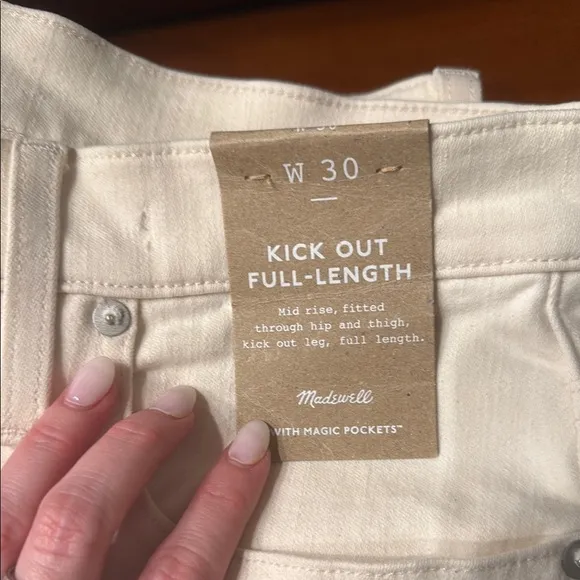 Madewell Kick Out Full-Length Jeans