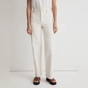 Madewell NWT Perfect Vintage Wide-Leg Jeans Size 32 High Rise in Vintage Canvas