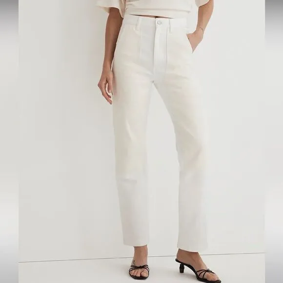Madewell NWT The '90s Straight Jean: Two-Tone Size 29 High Rise