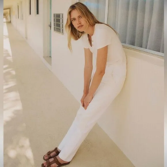 Madewell NWT The '90s Straight Jean: Two-Tone Size 29 High Rise