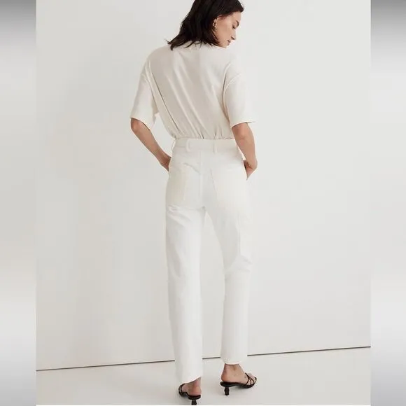 Madewell NWT The '90s Straight Jean: Two-Tone Size 29 High Rise