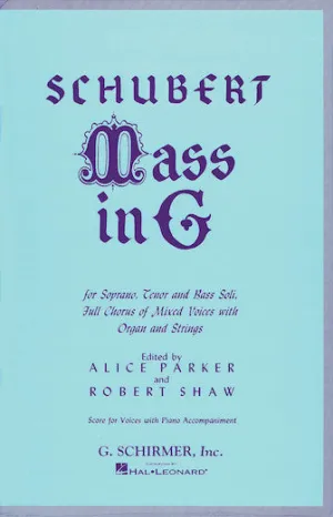 Mass in G (SATB)