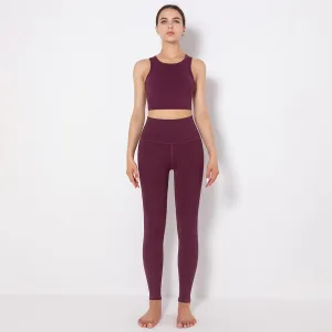 Mass Vest Bra Legging Sports Set