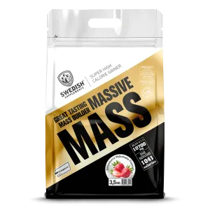 Massive Mass Strawberry Milkshake - 3500g.