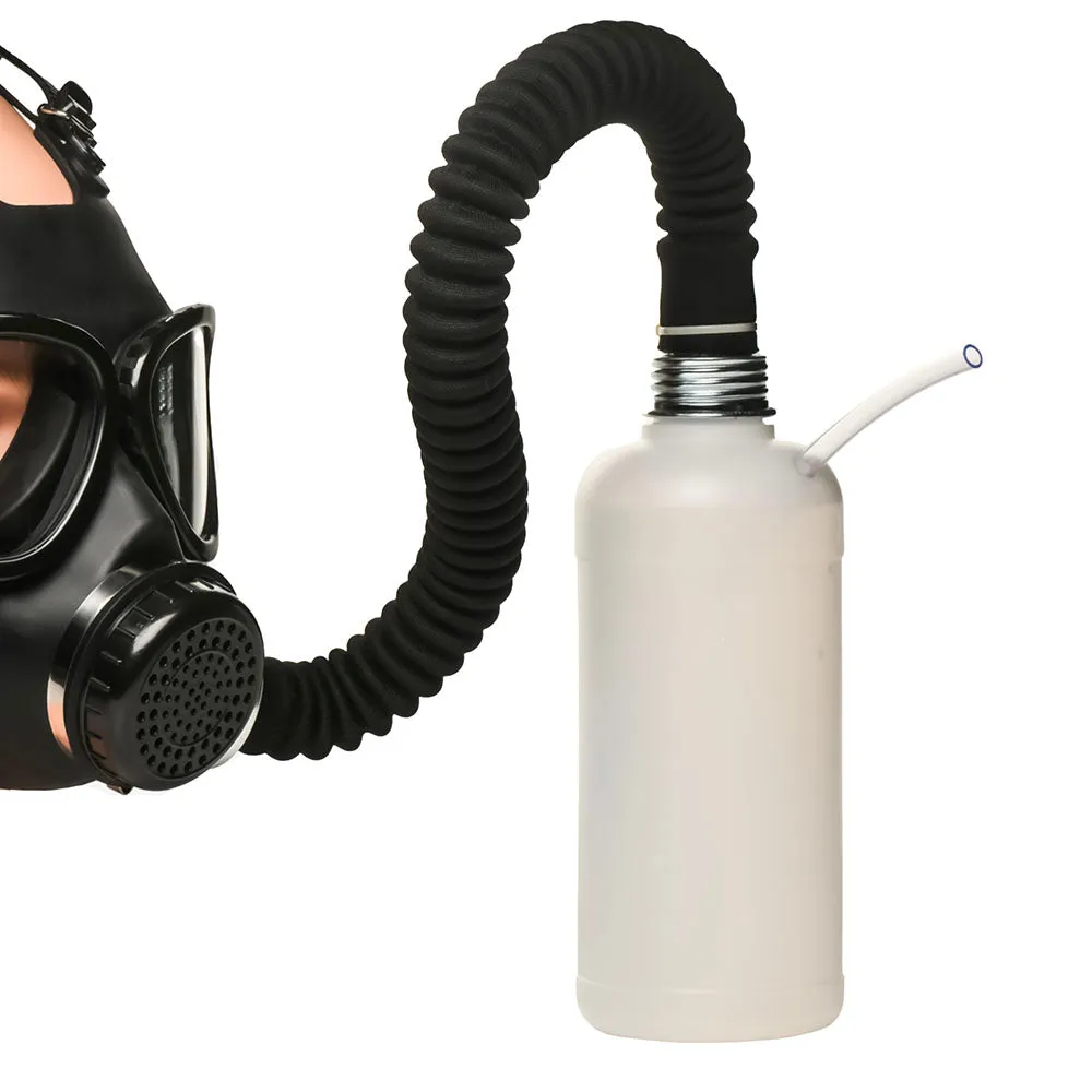 Master Series Inhaler Gas Mask with Bottle
