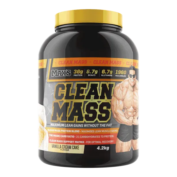 MAXs Clean Mass - Premium Lean Gainer