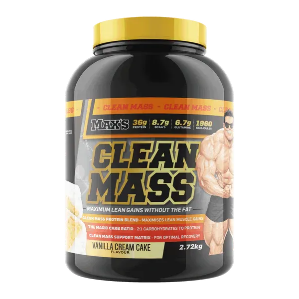 MAXs Clean Mass - Premium Lean Gainer