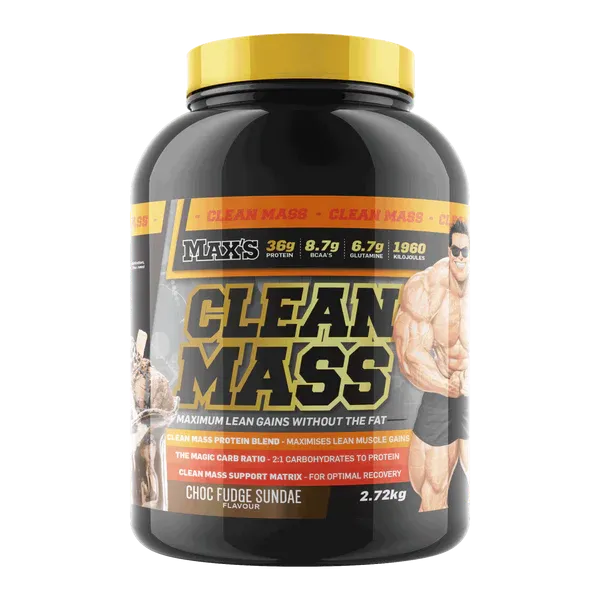 MAXs Clean Mass - Premium Lean Gainer